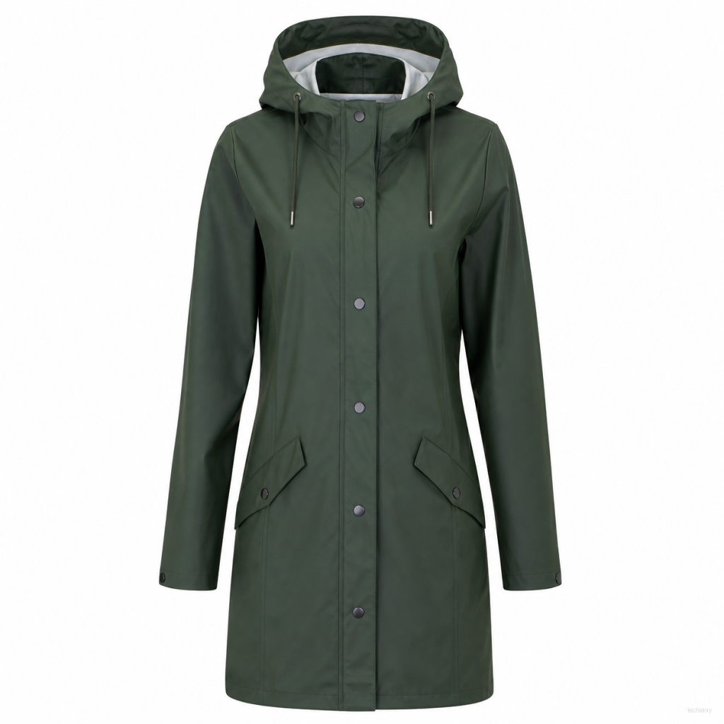 Hooded Raincoat