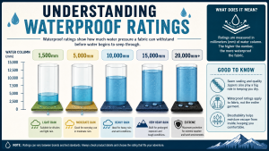 waterproof rating mm