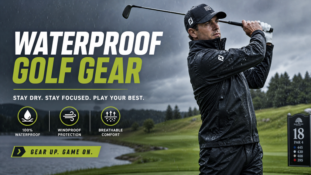 waterproof golf gear