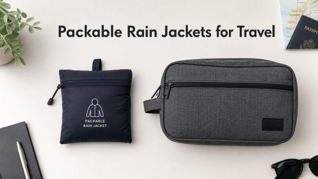 packable rain jacket