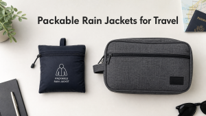 packable rain jacket