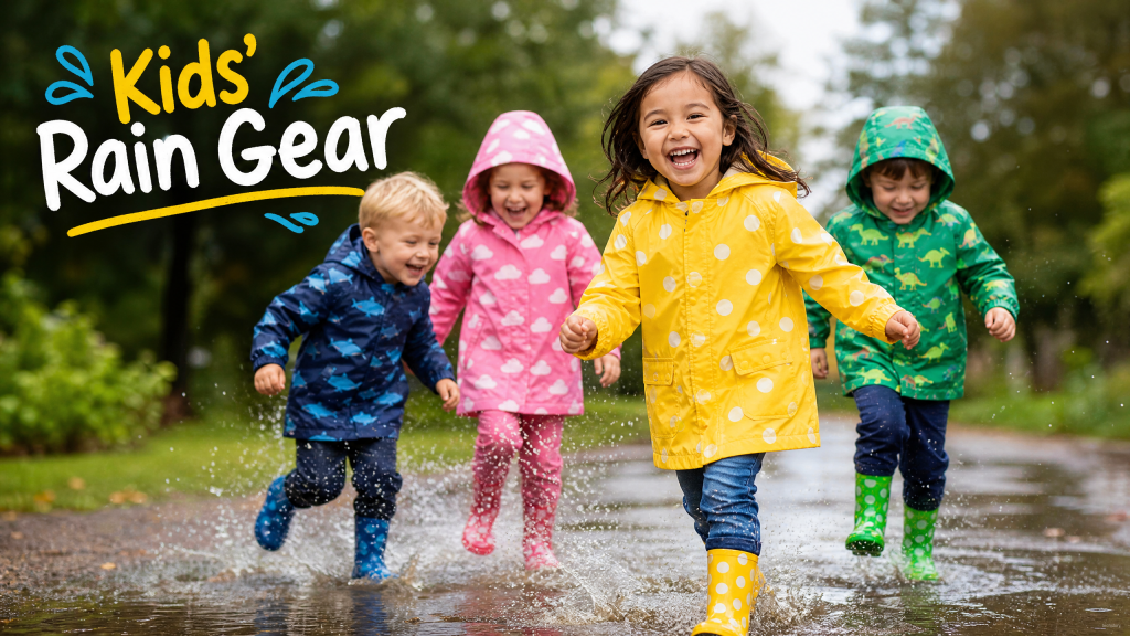 kids rain gear